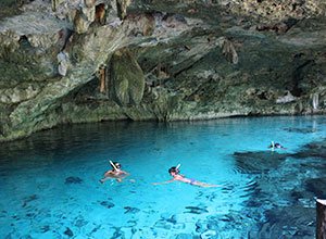 Tour of Cenotes Puerto Aventuras