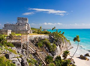 Ruins and Beach of Tulum